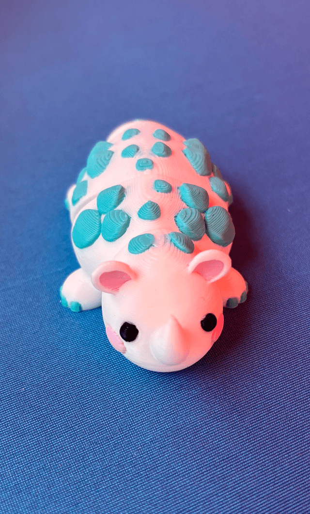 MINI White Rhino | White &amp; Blue | Limited Edition